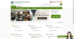 Desktop Screenshot of cpf.gov.sg
